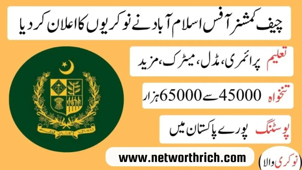 chief-commissioner-office-islamabad-jobs-2024